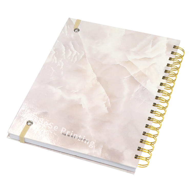 Eco Friendly Design Your Own Marble Notebook Planner Custom A5 Affirmation Journal Planner Workout