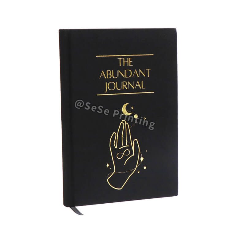 Personalized Custom Hardcover Fabric Notebook A5 Abundant Journal Script Your Dream Life