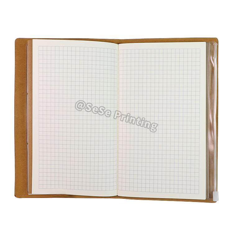 A5 Loose-leaf Diary Custom Business Office Leather Notebook Travel Journal