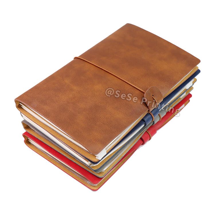 A5 Loose-leaf Diary Custom Business Office Leather Notebook Travel Journal