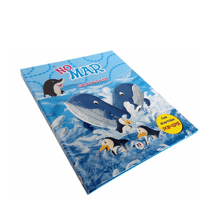 Custom Children 3D Pop-Up Book Hardcover Pop Up Book Printing