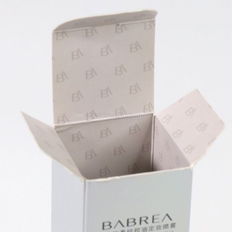 Custom Skin Care Box Cosmetic Carton Folding Packaging Box Custom Printed Paper Tuck Box Packaging with Embossed Logo