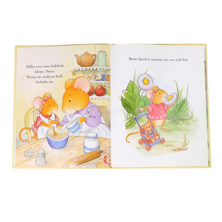 Customized High Quality Printing Hardcover Book Children Illustration Picture Books