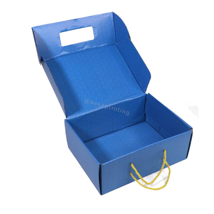 Custom Logo Full Color Gift Corrugated Packaging Mailer Box Shipping Box