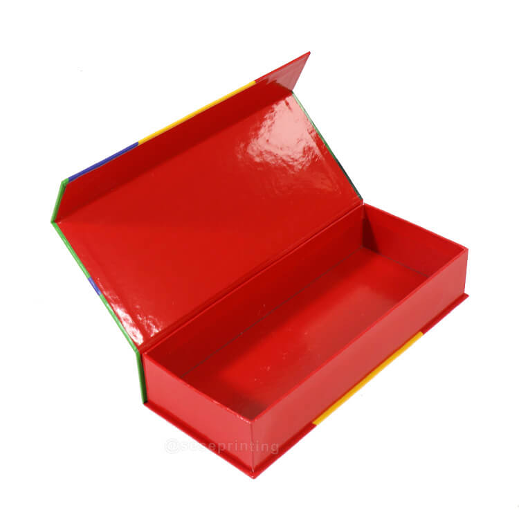 Custom Logo Rigid Cardboard Packaging Box Magnetic Closure Children Gift Box