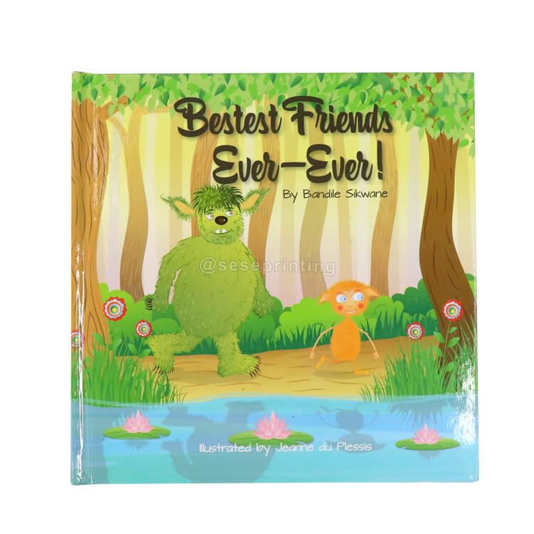 Children Book Publishing Custom Hardcover Children Story Pictures Books Printing