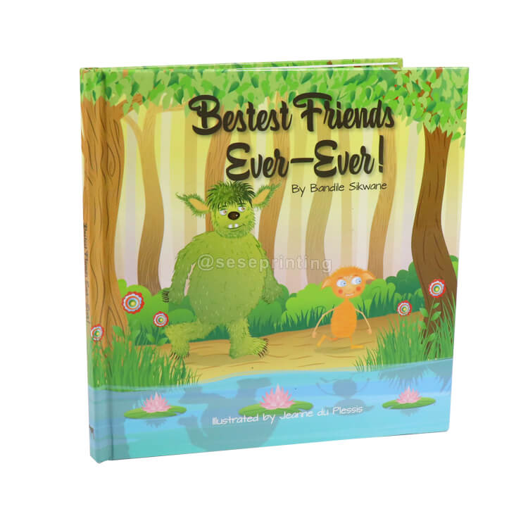 Children Book Publishing Custom Hardcover Children Story Pictures Books Printing