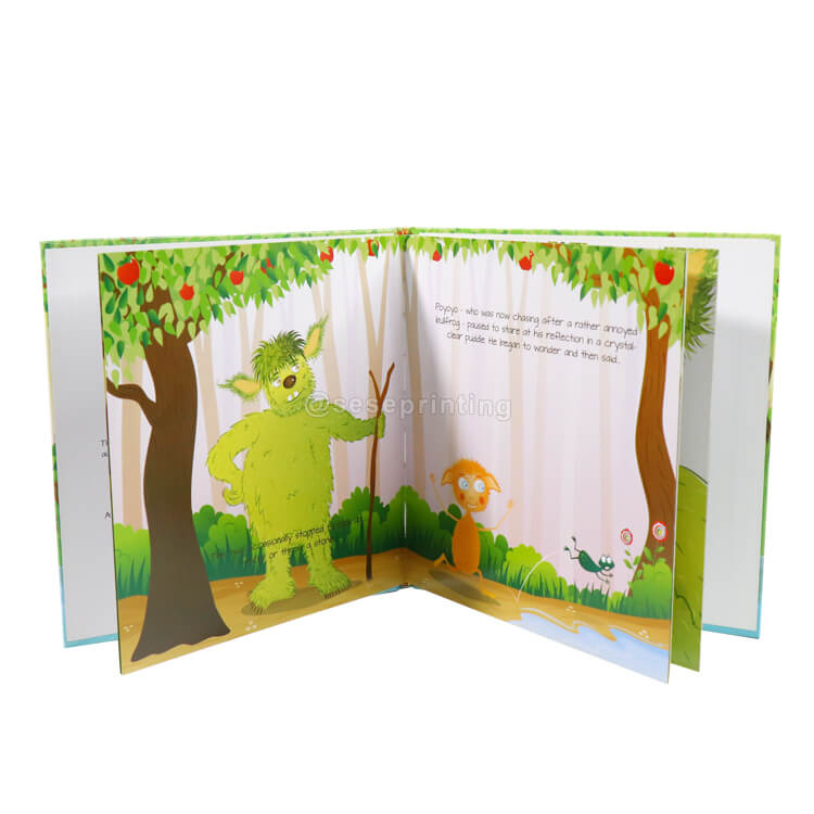 Children Book Publishing Custom Hardcover Children Story Pictures Books Printing