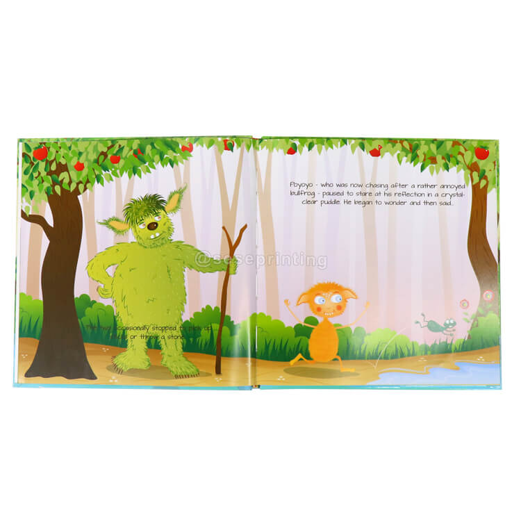 Children Book Publishing Custom Hardcover Children Story Pictures Books Printing