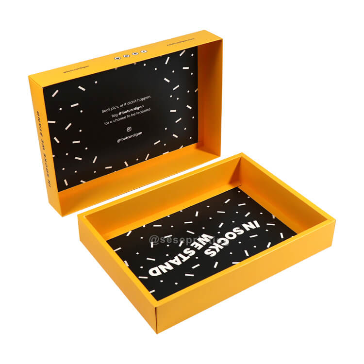 Custom Logo Top And Bottom Packaging Boxes Rigid Cardboard Paper Jewelry Gift Box