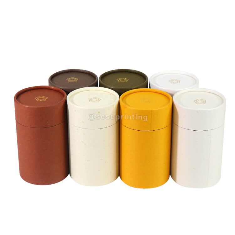 High Quality Custom Paper Tube Packaging Smell Cylinder Packaging Box