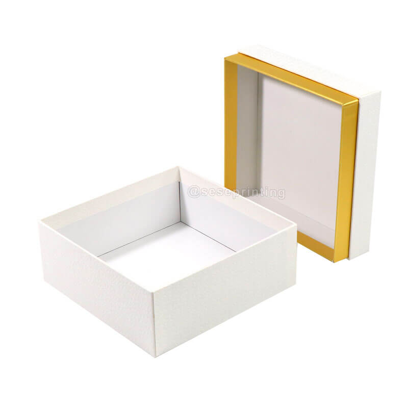 Luxury Custom Paper Cardboard Lid and Base Perfume Cosmetic Gift Box Packaging