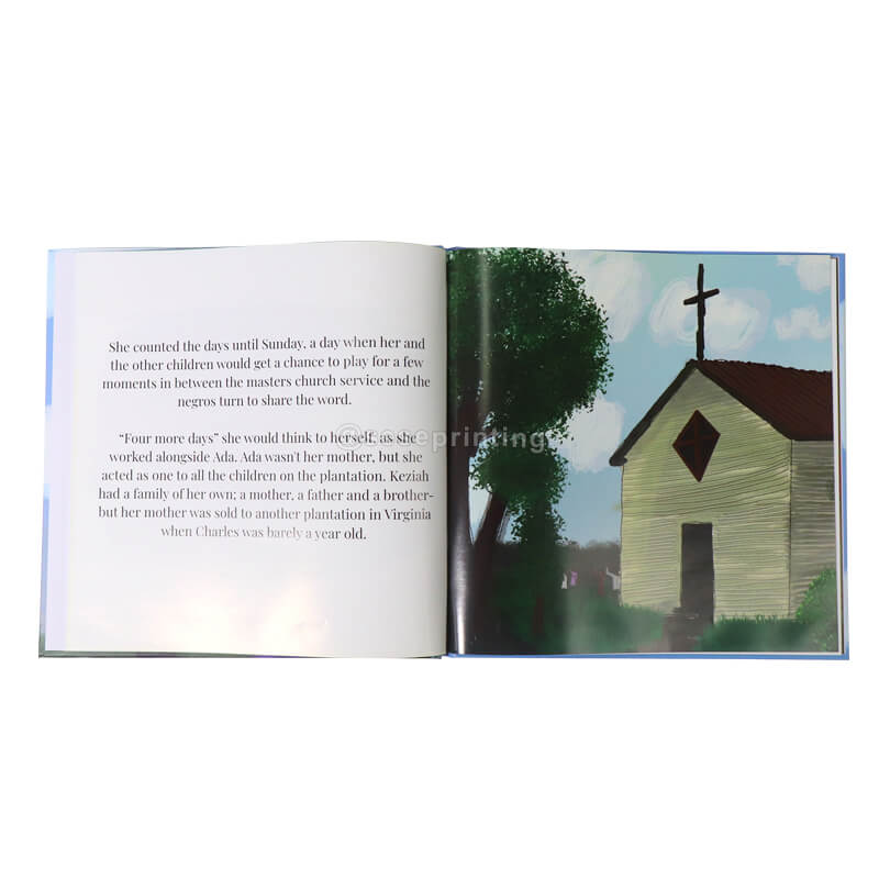 Custom Your Own Design Printing A5 Hardcover Book Kids Sleeping Storybook Children Story Books