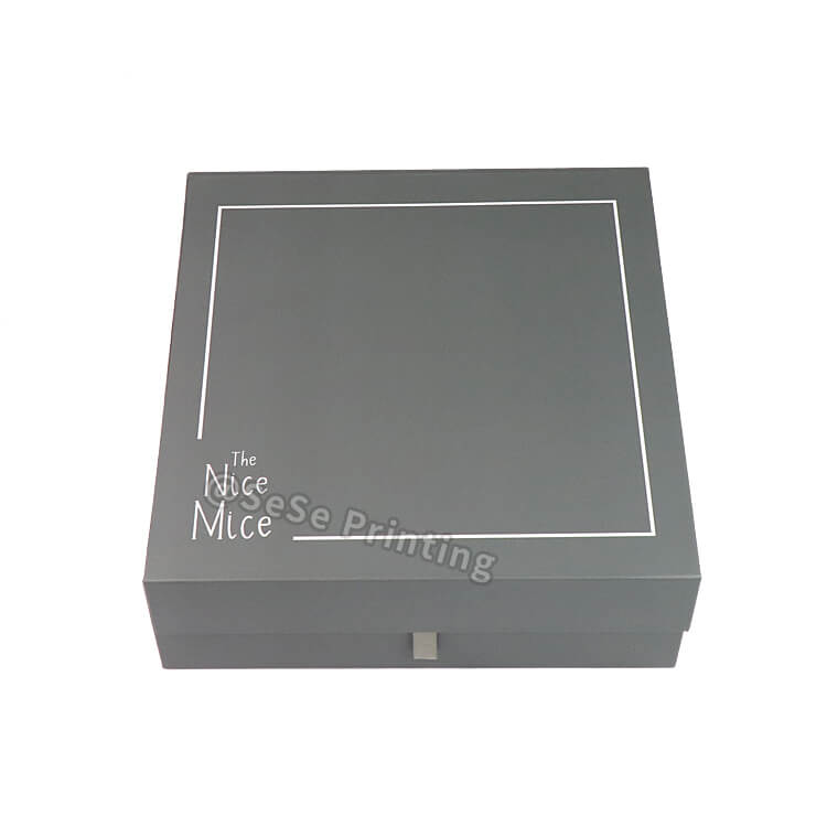 Custom Logo Paper Flat Packing Luxury Magnetic Gift Box Foldable Black Magnetic Gift Box