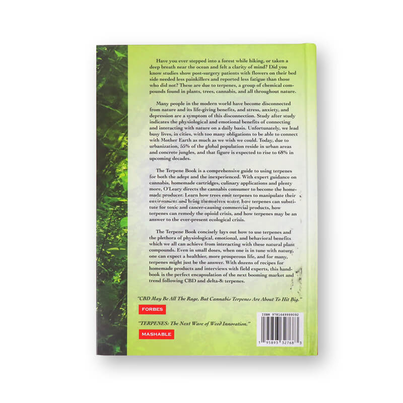 Custom Hardcover Educational Books the Terpene Book Textbook with Embossed Logo Printing