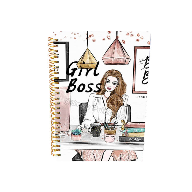 Custom Planner 2023 Girl Boss Journal Planner Manufacturer Printing and Binding