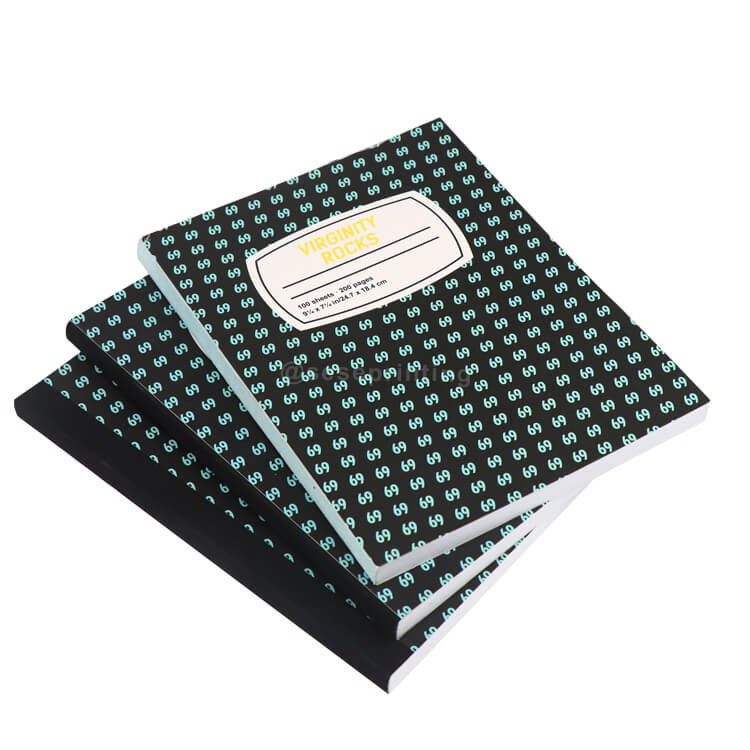 New Design Custom Softcover Notebook  Student Notepad for Office School