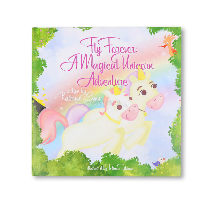 Custom Educational Full Color Children Picture Story Book Printing Hardcover