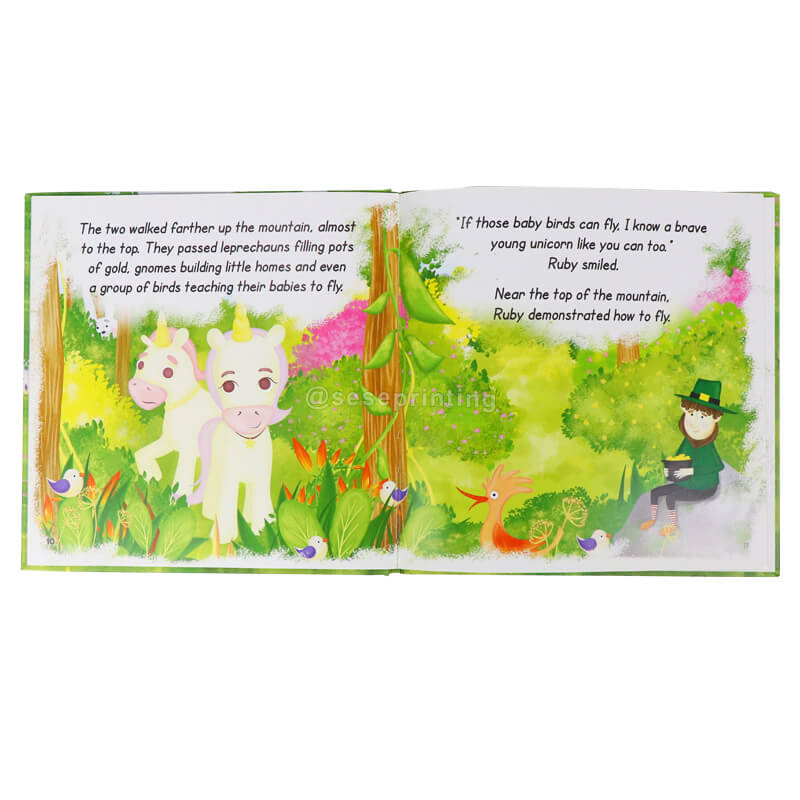 Custom Educational Full Color Children Picture Story Book Printing Hardcover