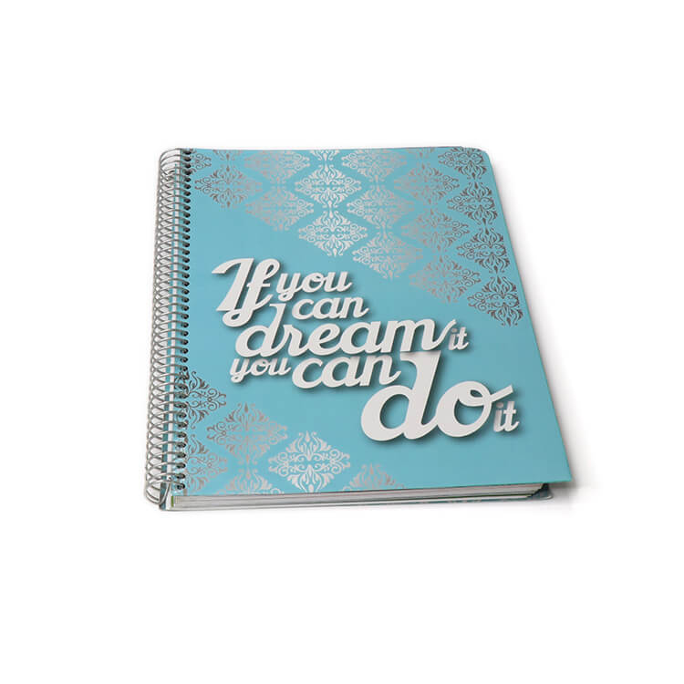 Factory Price A5 Soft Cover Spiral Happy Planners and Notebooks Custom Daily Weekly Planner