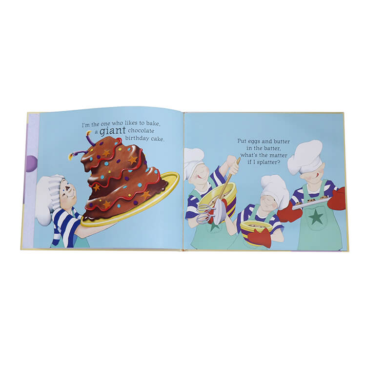 Custom Full Color Hardcover Story Picture Book Children Book Printing