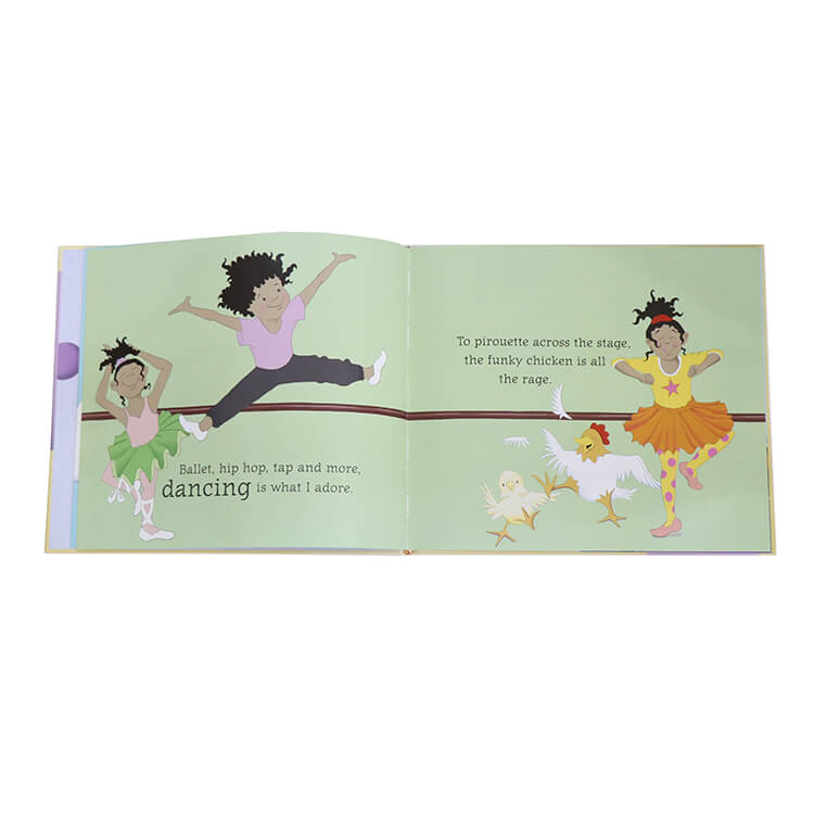 Custom Full Color Hardcover Story Picture Book Children Book Printing