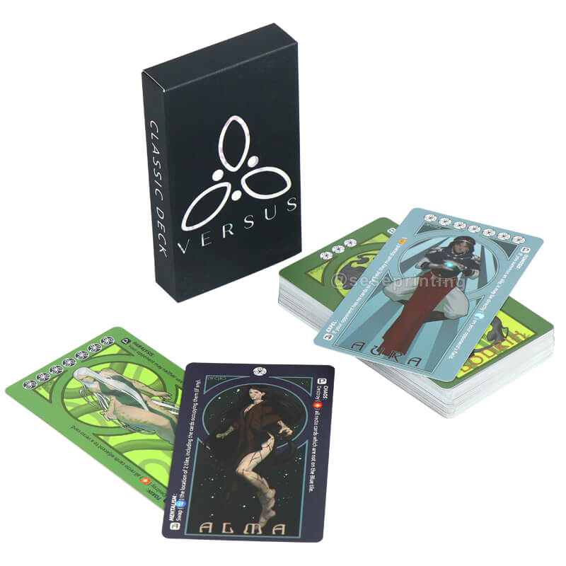 Custom Design Playing Card Classic Tarot Deck Tarot Cards with Soft Touch Feeling Box