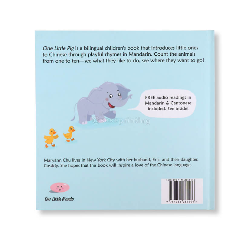 Book Manufacturer Customized Kid Story Book Hardcover Picture Books for Children