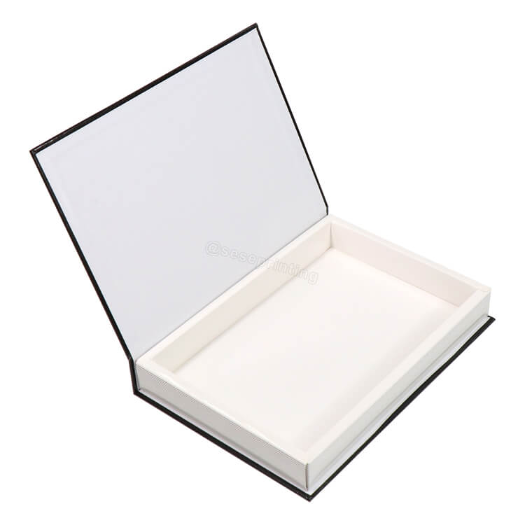 Custom Fashion Modern Book Shaped Box Decor Book Hardcover Hollow Decorative Book