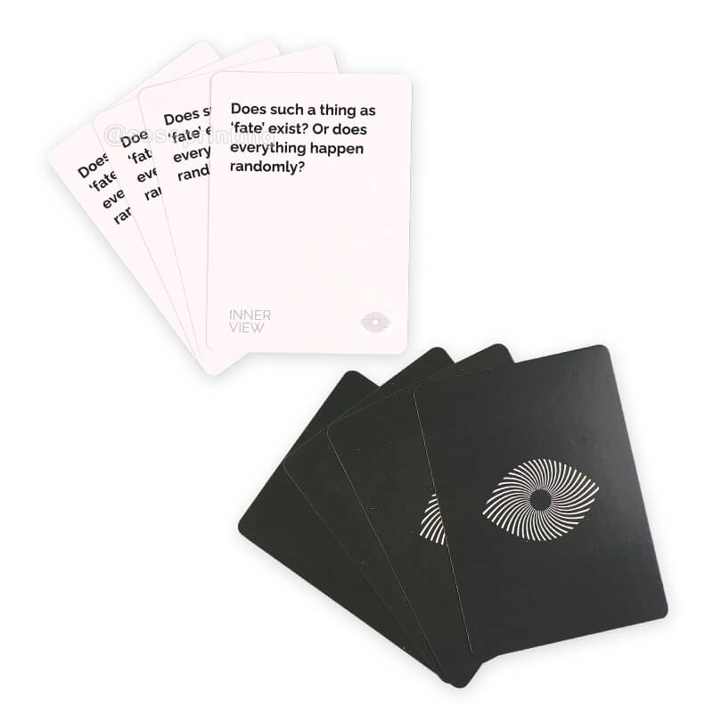 Custom Your Own Question Card Game Conversation Card Playing Card with Box