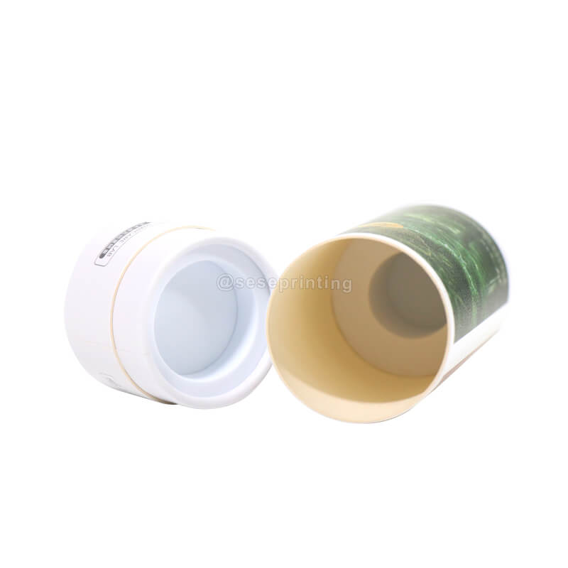 Eco Friendly Cardboard Round Paper Cylinder Packaging Box Custom Cosmetic Tube Box Packaging