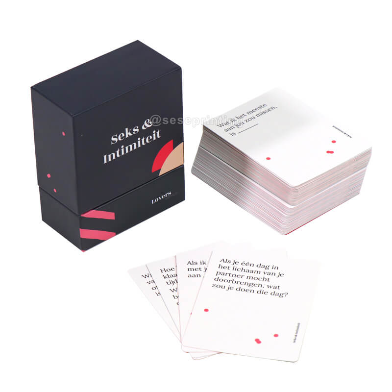 Manufacturer Custom Printing Design Party Playing Drinking Drunk Card Game for Adults