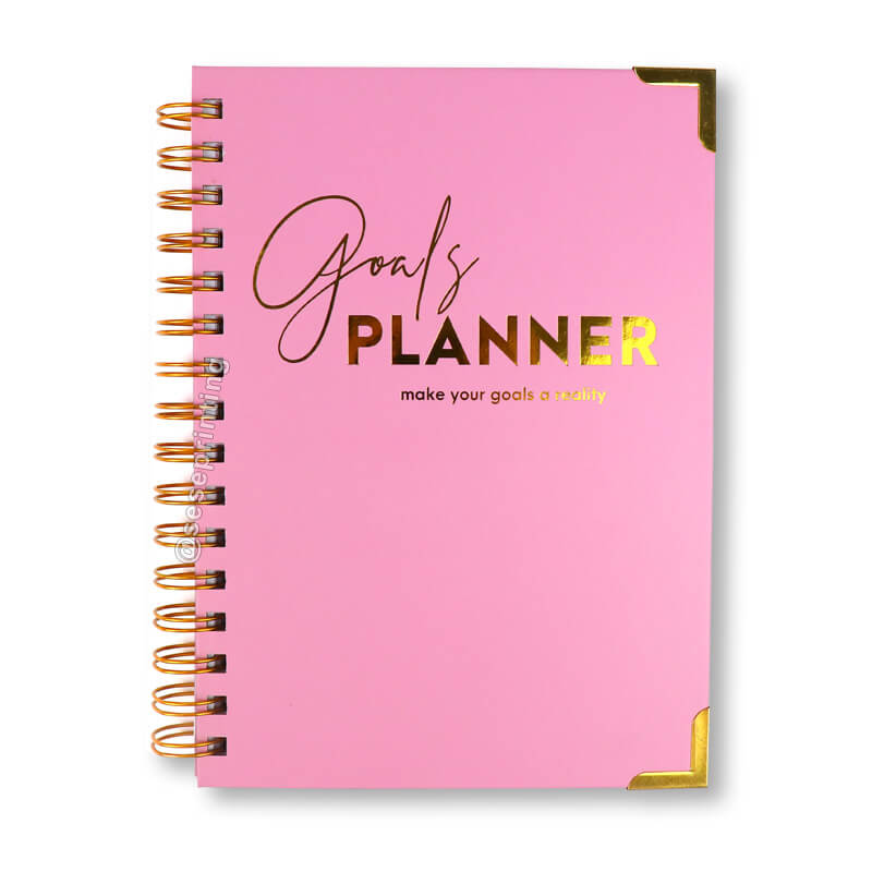 2023 Planner Spiral Daily Manifestation Goal Journal Planner and Agenda Notebook with Box Set