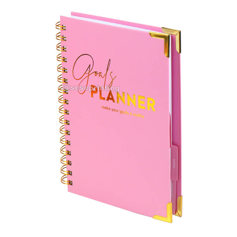 2023 Planner Spiral Daily Manifestation Goal Journal Planner and Agenda Notebook with Box Set