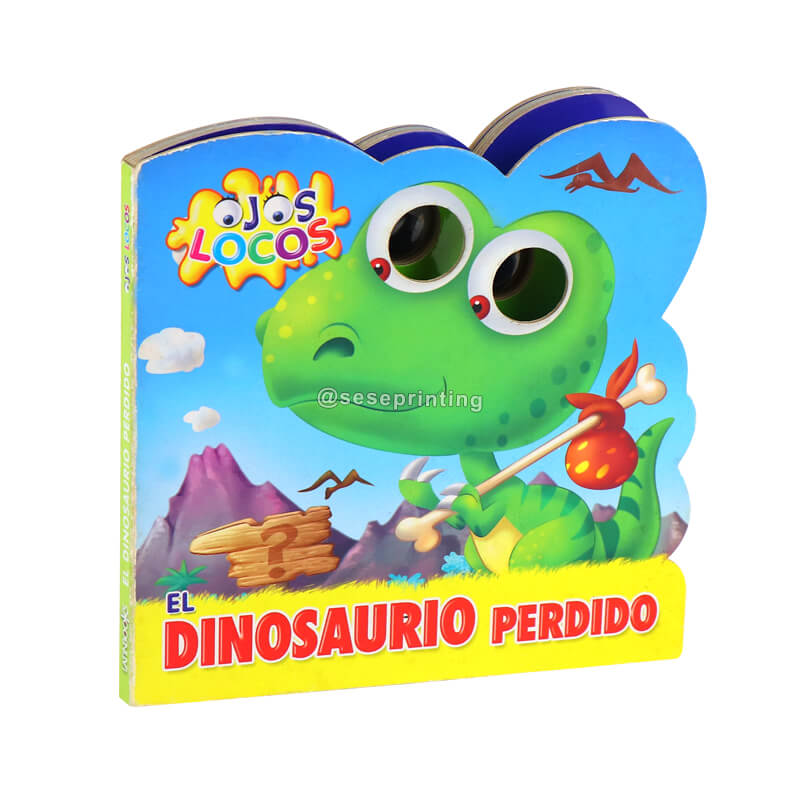 High Quality Educational Children's Cardboard Book Custom Kid Board Book Printing