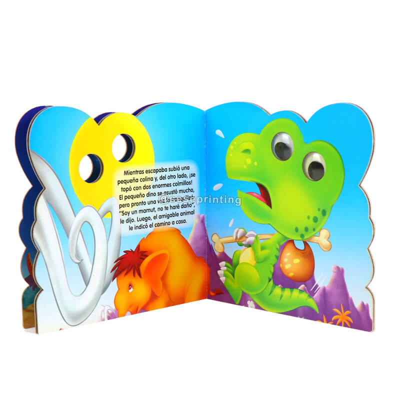 High Quality Educational Children's Cardboard Book Custom Kid Board Book Printing