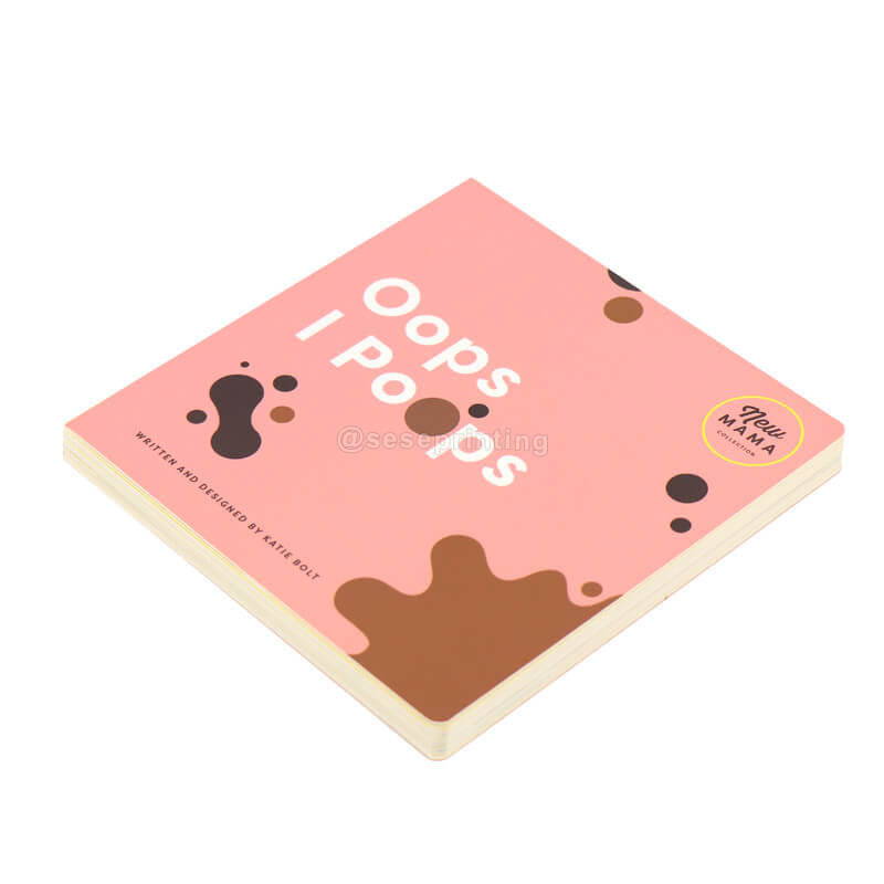 Customized Printing Cardboard Book Hardcover Coloring Board Book Printing for Kids