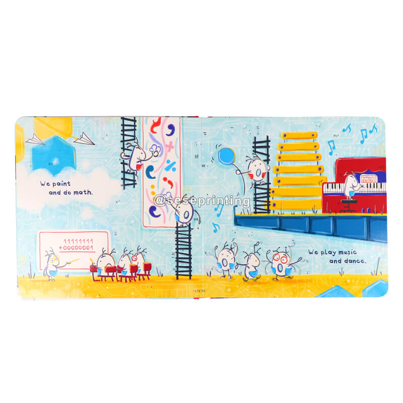 Well-designed Children Early Childhood Education Book Custom Kids Card Board Book Printing