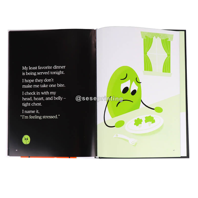 Hardcover Children Picture Book Printing Customized Story Book for Kids