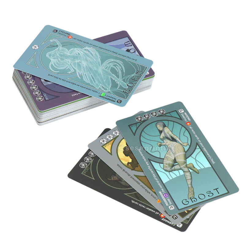 High Quality Paper Playing Card Game Classic Deck Design Custom Tarot Cards with Guidebook