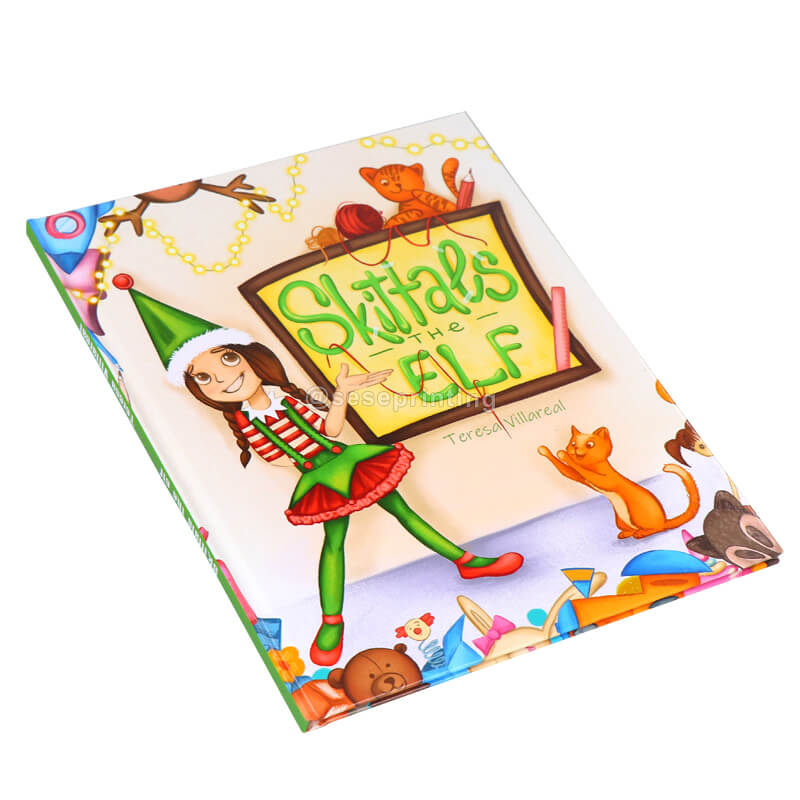 Custom English Books Hardcover Children Books Printing Service for Kids Educational Learning