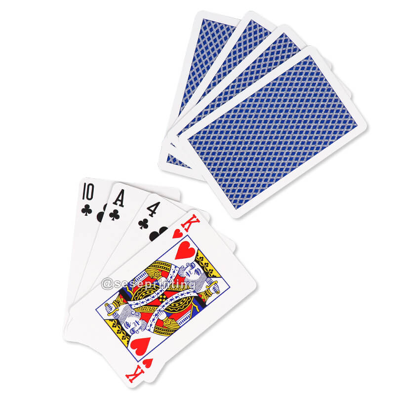 Custom Logo Design Playing Cards Advertising Paper Poker Cards Tuck Boxes and Cases