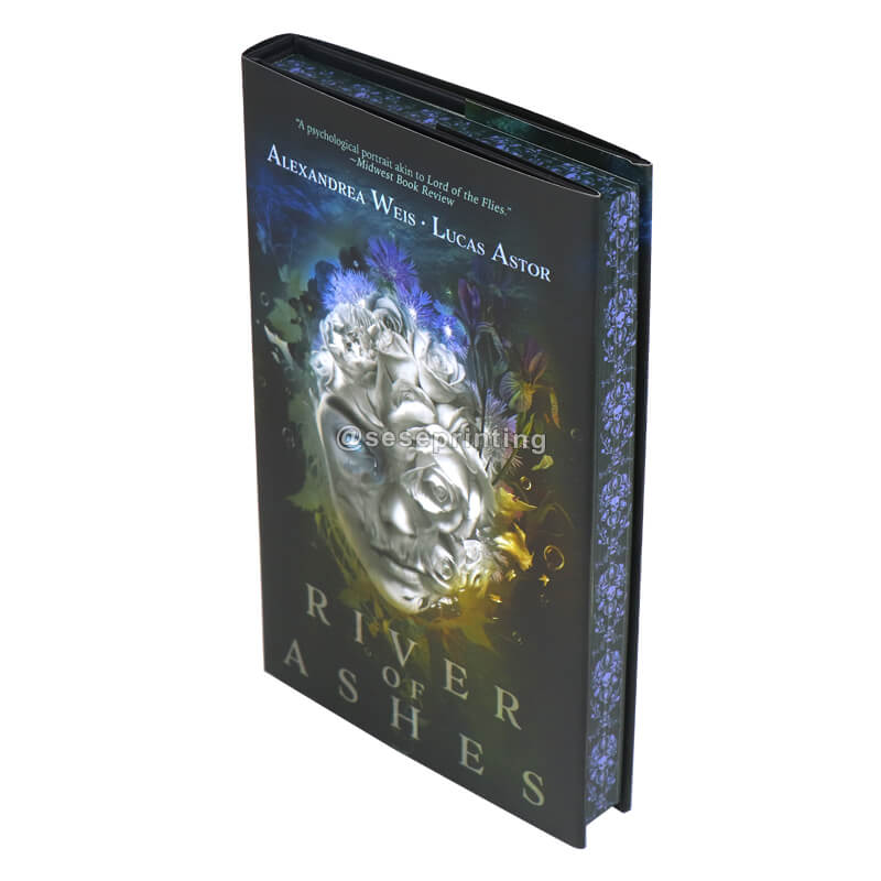 Professional Hardcover Book Services Printing Special Edition Books with Custom Designed Edges