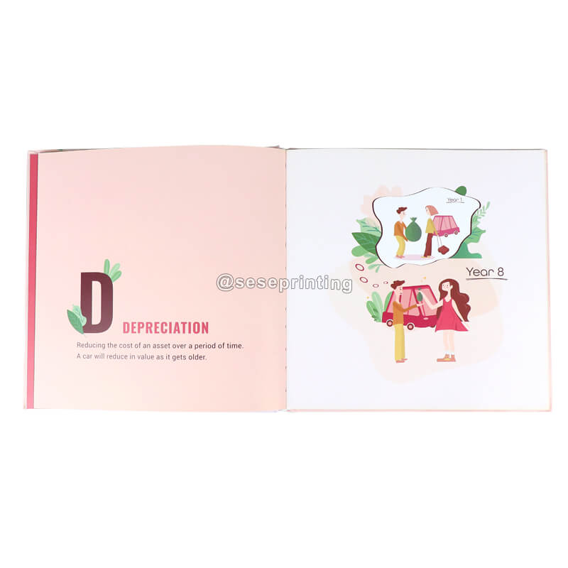 Custom Kids Picture Book Hardcover Children Illustration Story Book Printing