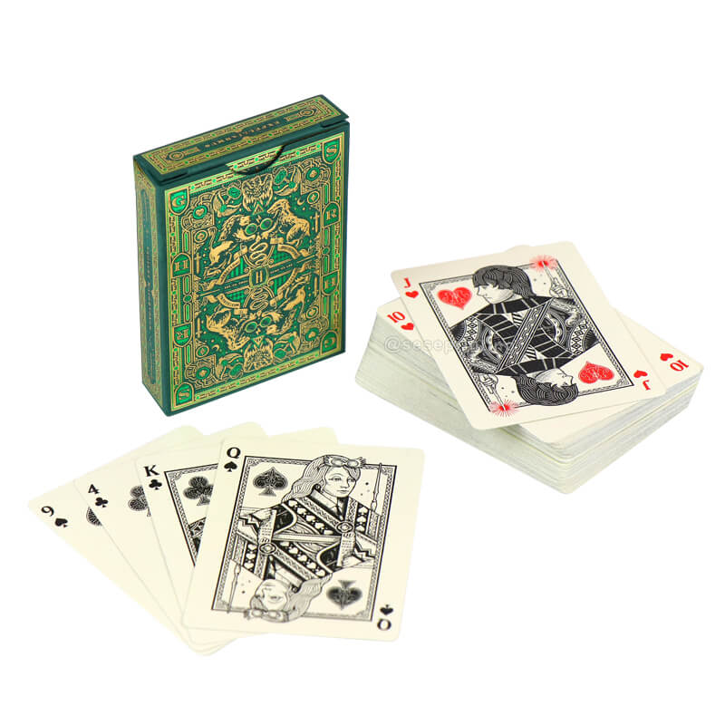 Playing Card Deck Advertising Poker Card Paper Card Game Printing