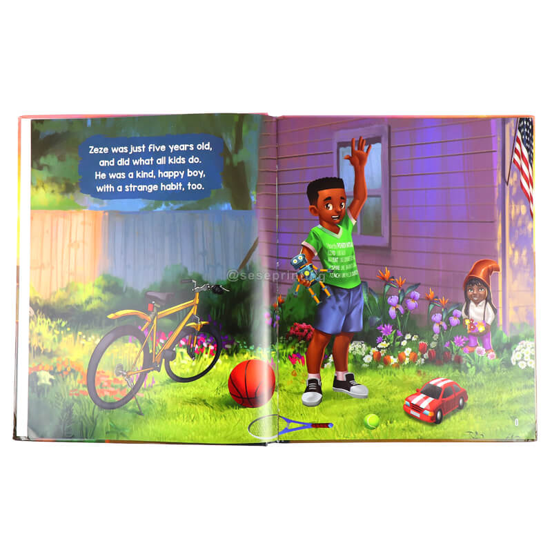 Custom Educational Book Recyclable Children Books Hardcover Book Printing