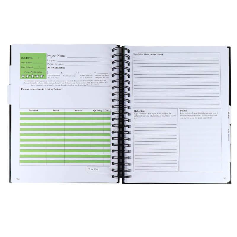 Business Planner Notebook Project Planning Journal Custom Printing