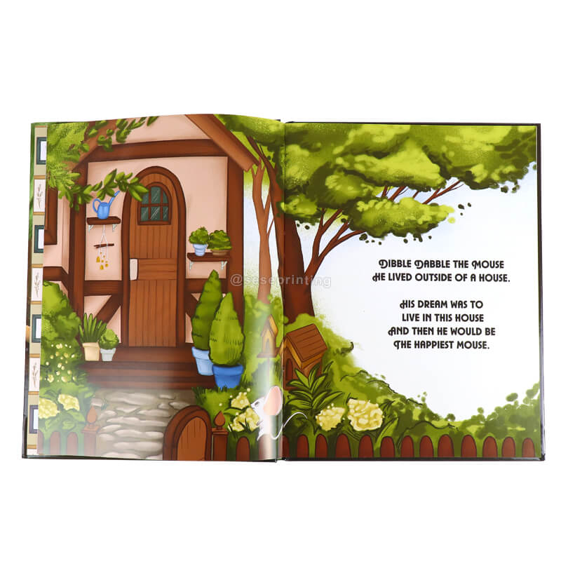 Custom Hardcover Children Book Kids Story Books for Education