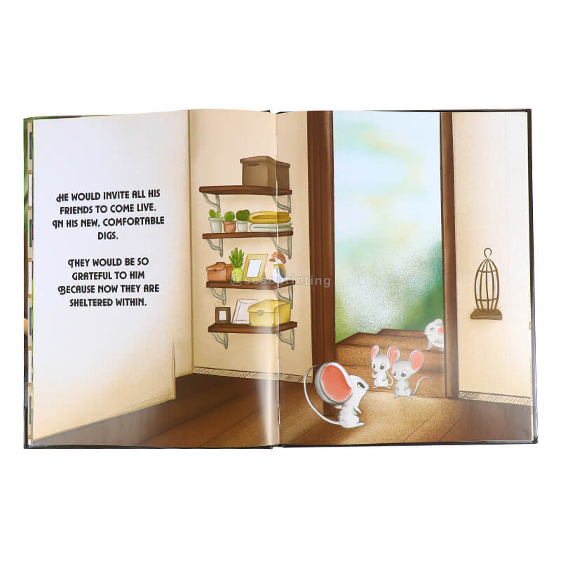 Custom Hardcover Children Book Kids Story Books for Education