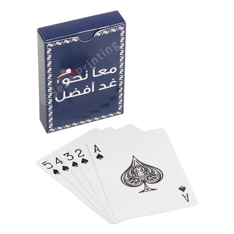 Free Samples Custom Playing Cards Printed Poker Set Card Game for Adult